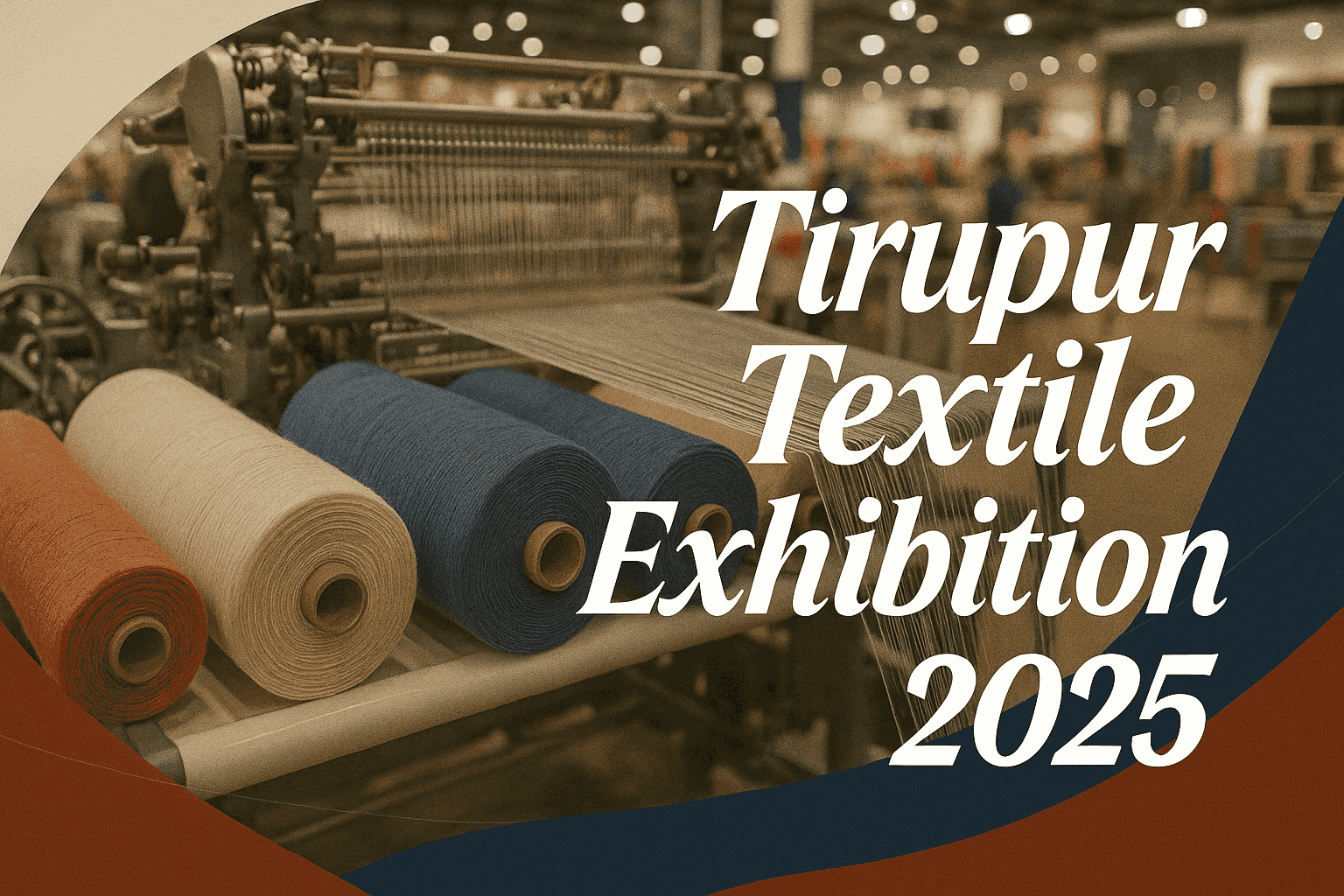 Radhey Krishna Cotweaving at Tirupur Textile Exhibition 2025- Showcasing Sustainable and Innovative Fabrics