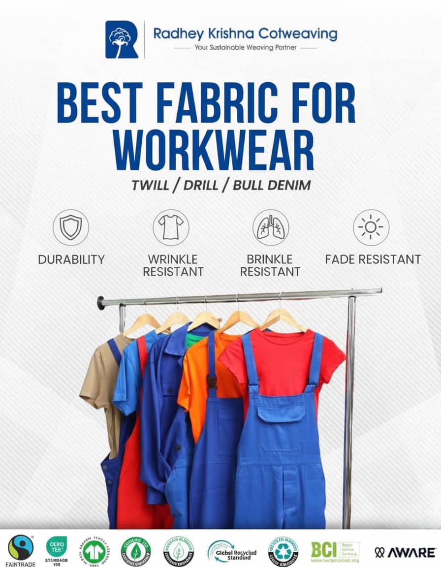 Best Fabric for Workwear: How to Choose Durable, Comfortable and Certified Workwear Fabrics