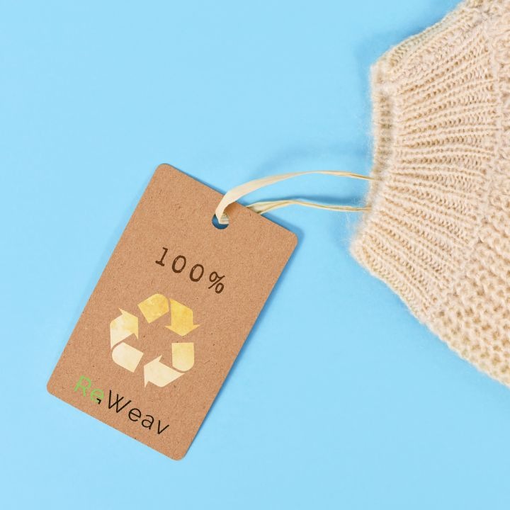 ReWeav 100% Recycled Fabric Tag